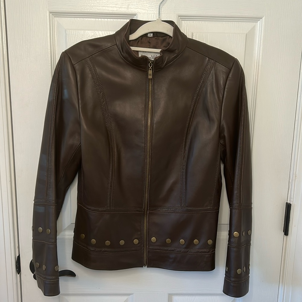Pamela McCoy Leather Jacket (S)
